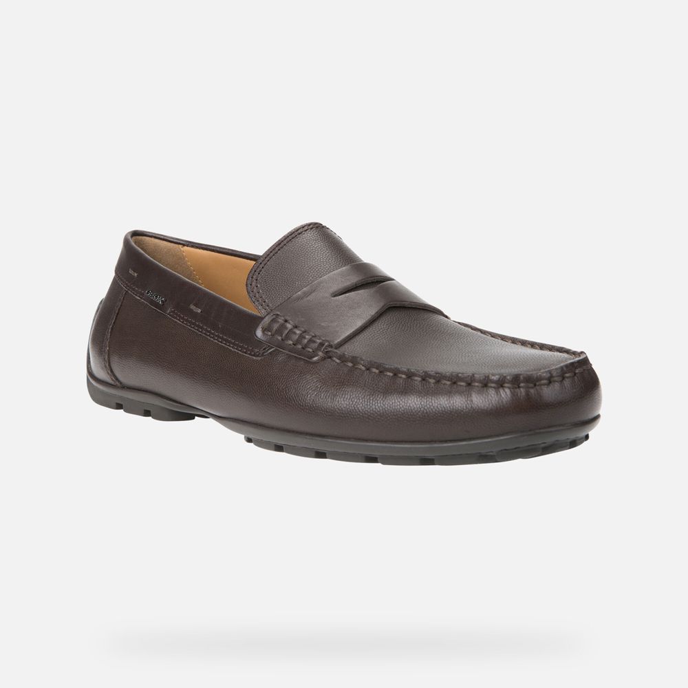 Geox Loafers Brown Moner 2Fit - Geox Mens Shoes - LBOZWF409